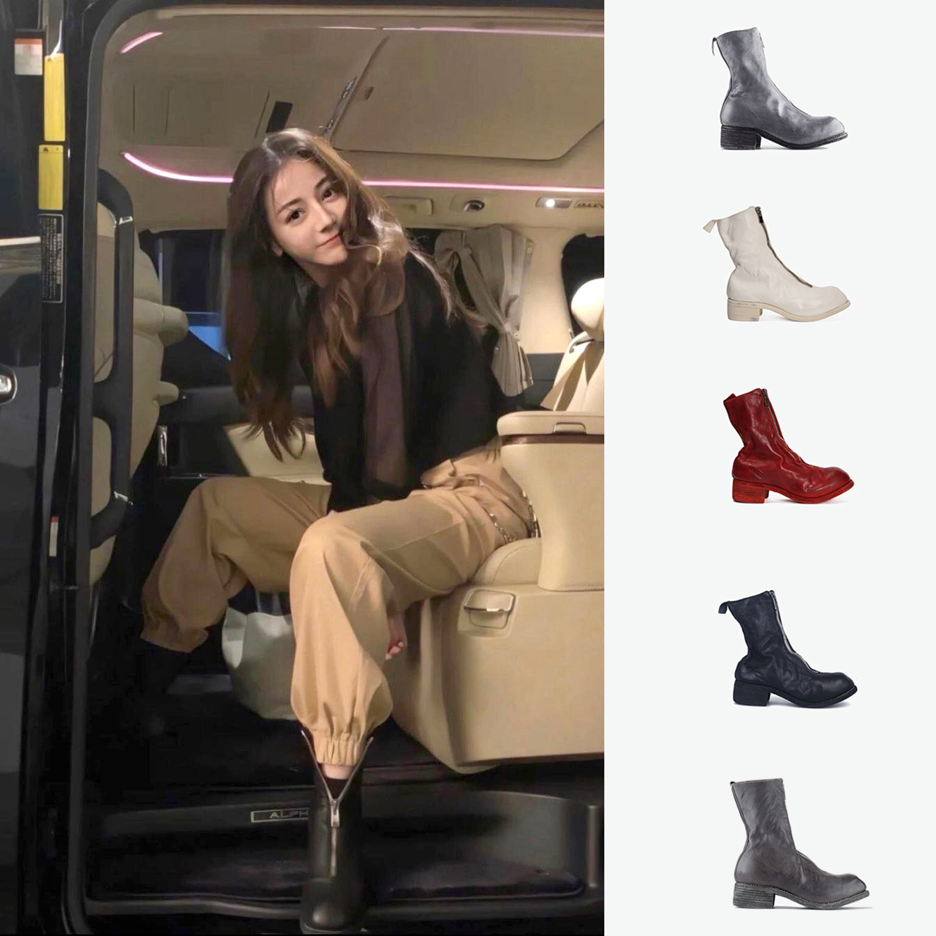 Hot Baron Tongan GUIDI front laced PL2 partial half code PL2-LINED (IT 6405109090)