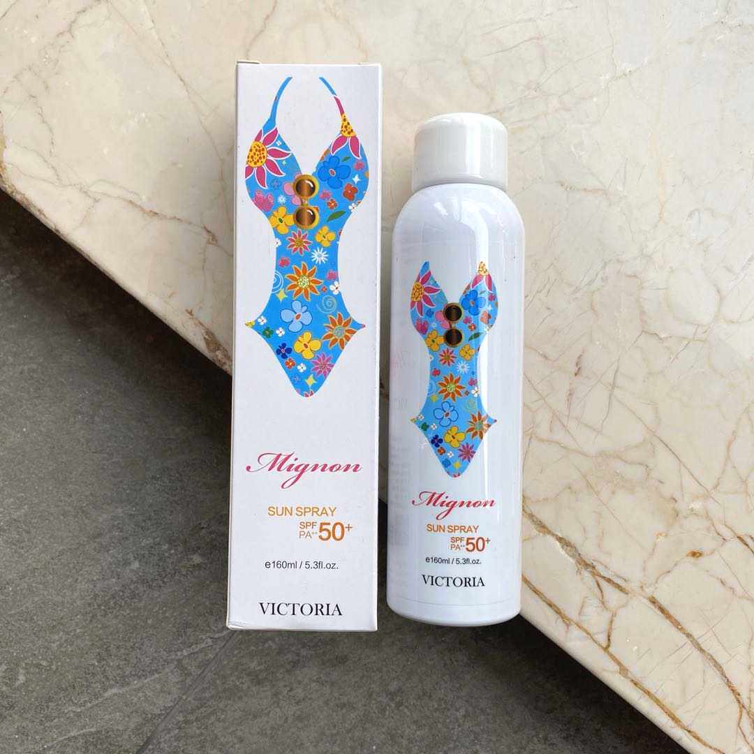 Cabbage Hong Kong Produces Whitening Sunscreen Waterproof Spray for Flawless Breathable