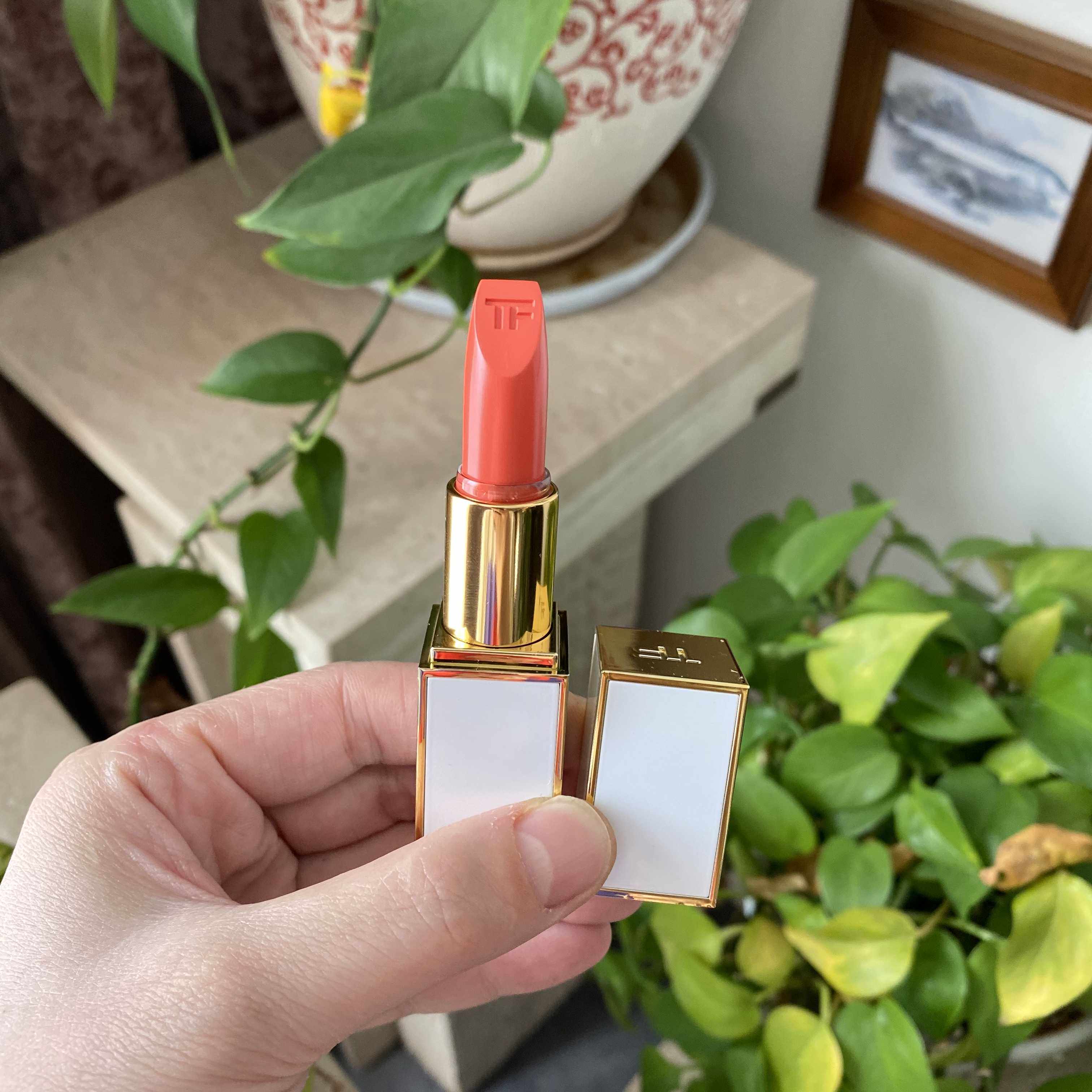 Box-free white square tube lip balm spring summer color number superbeauty 05 solar affair