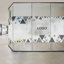 Customised company office Decorative Glass Transparent Glass Paste Wool Blend of the Cinema Movie