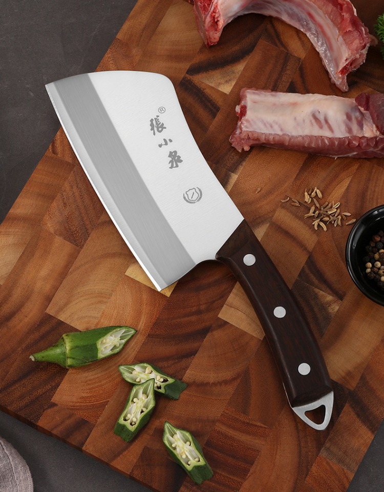 菜刀张小泉家用砍骨刀正品官方旗舰店官网厨房刀具套装切片刀砍剁