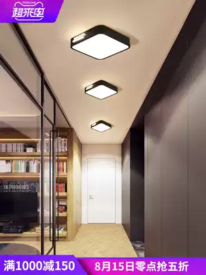 Nordic Balcony ceiling lamp Entrance Corridor aisle lamp led round bedroom Cloakroom Kitchen powder room lamp