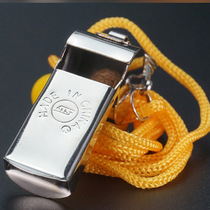 Metal stainless steel whistle referee competition swimming coach physical education teacher first aid survival whistle