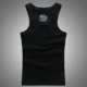 Áo vest nam mùa hè co giãn bó sát áo liền thân màu trắng trống cotton vest nam vest thể thao chạm đáy áo sơ mi nam bộ vest nam cho người trung tuổi