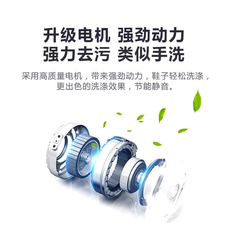 小鸭 半自动洗鞋机 图11