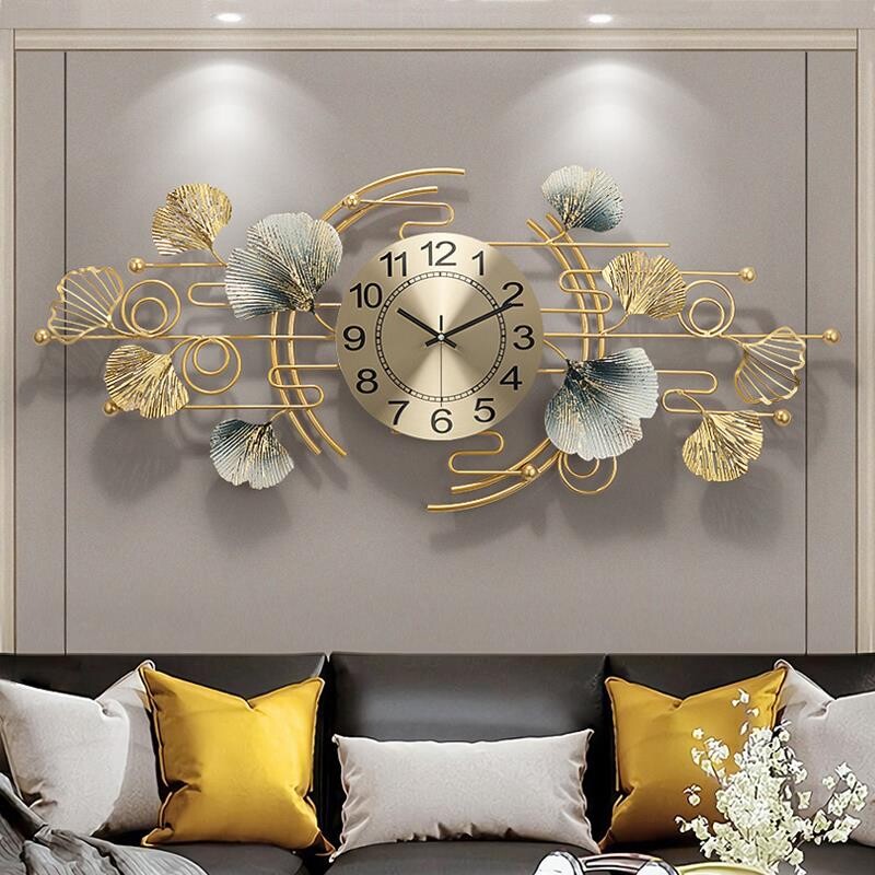 New Chinese Light Lavish Wall Decoration Hanging Bell Fashion Living Room Home Watch Book House Sofa Clock Atmospheric Creativity Hanging Watch