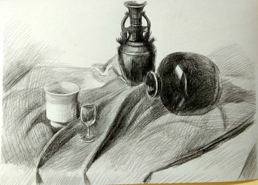 Sketch finished work original painting customized 3 days delivery still life decoration clearance sale New New listing