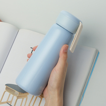 Swedish cica water cup thermos cup female simple cute fresh stainless steel portable small Mori student Cup