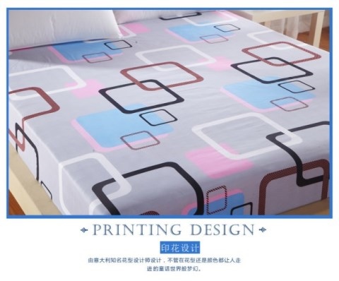 Giường một mảnh nệm cao su đơn giản nệm trên vỏ nệm bao gồm bảo vệ tay áo bao gồm tất cả các dải đàn hồi - Trang bị Covers Ga chun Everon