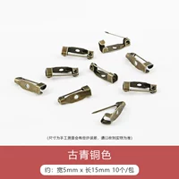 Бронзовая булавка, 5mm, длина 15мм