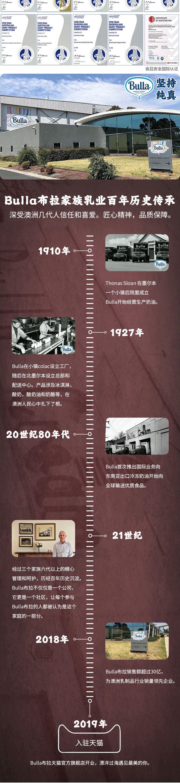 澳洲进口 Bulla 巧克力/香草/曲奇 冰淇淋 2L大桶装 图6