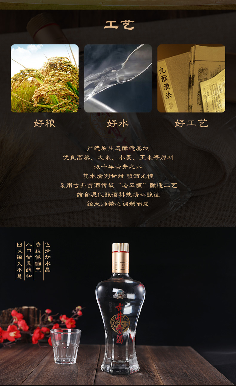 天猫超市 古井贡酒 经典50度 浓香型白酒 500ml 图8