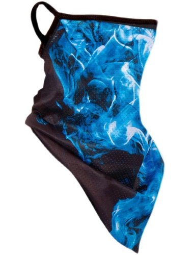 Летний треугольный шарф, шелковый платок, дорожный шарф-платок, маска для рыбалки, защита от солнца