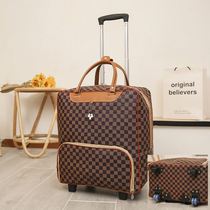 To Be Produced Bag Containing box Admission handbag Small Number of bags with wheels Large capacity Handmade Korean version light