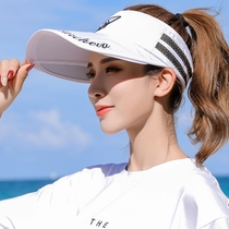 Couple hat lovers a pair of sunscreen summer Korean version students sunscreen UV air top outdoor bike duck tongue