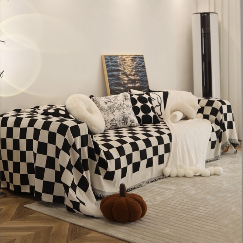 Sofa blankets full cover towels Rent Can Be Spread versatile cover Small family Type net Red Extravaganza Nordic