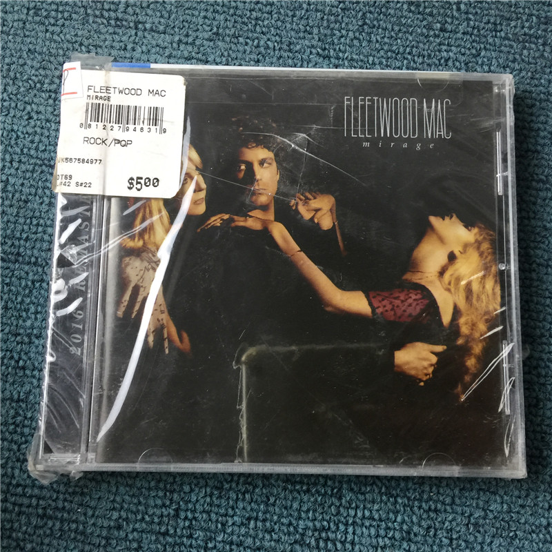 Нераспечатанная коробка, поврежденная пленка, сломанный Fleetwood Mac Mirage Изображение 1