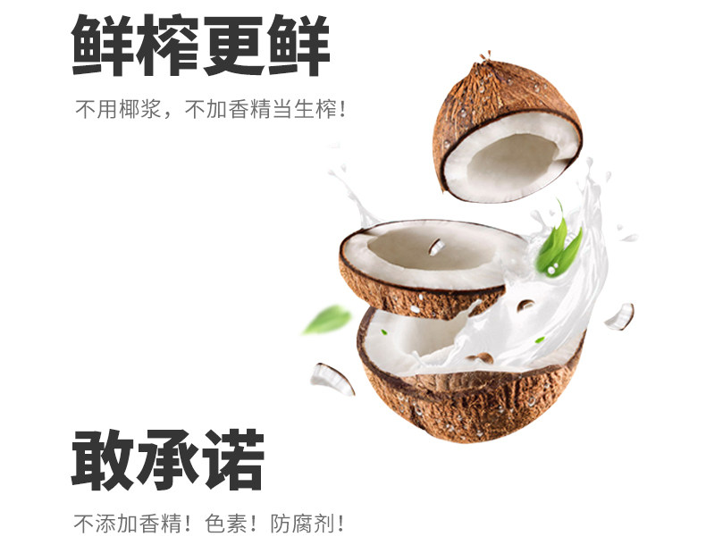 椰树 正宗椰树牌椰子汁饮料 245ml*24盒 图4