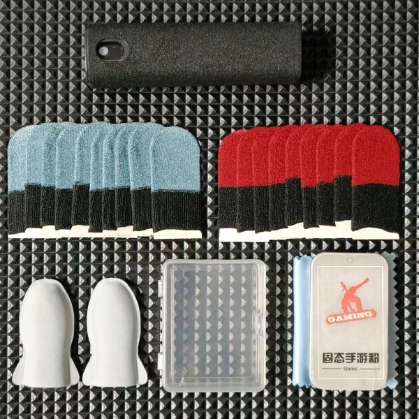 New finger sleeves big gift wrapping silk sliding constant touch of game electric race special screen cleanser anti-sweat anti-slip handout powder-Taobao