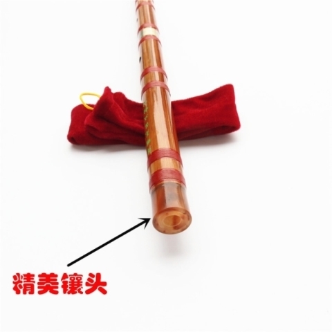 Nhạc cụ sáo tinh chế cho người mới bắt đầu học sinh trưởng thành sáo / sáo tre đắng chuyên nghiệp / đôi phần đồng trắng thổi sáo - Nhạc cụ dân tộc sáo ngọc