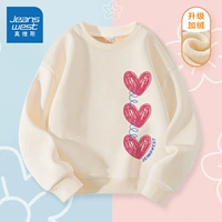 [Добавить бархат] абрикос/j линия Love Love Left