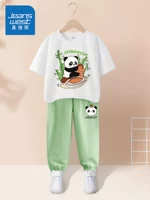 【Комплект хлопка】 J Игра в панду/белую+j panda head k/bean green