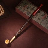 Фиолетовый бамбуковый шест ручной работы Растянутый красный агат рот кух