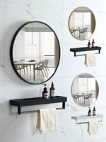 Бесплатная удара в ванной комнате зеркало туалетная настенная заправка зеркала туалетная самостоятельная сама -ститка