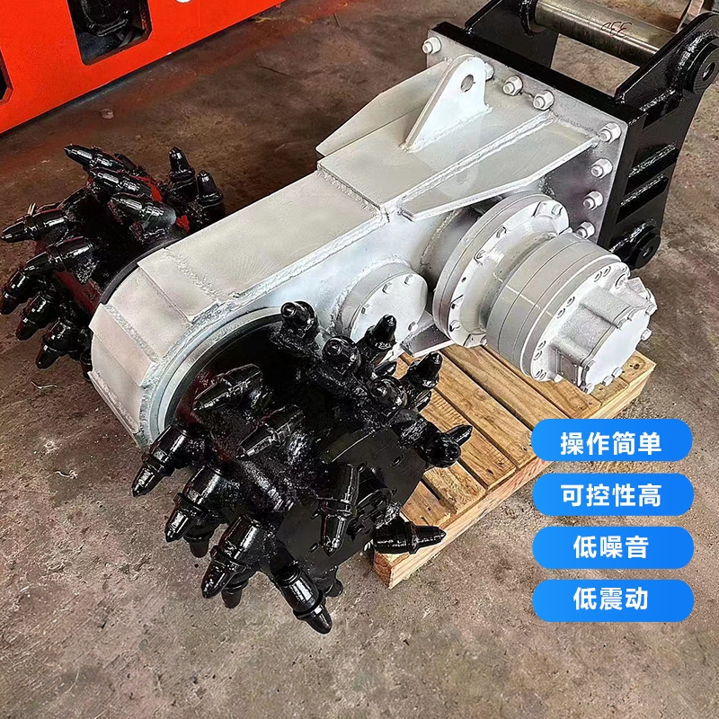 Excavator Milling Excavator Tunnel Digging Machine Milling Digger Horizontal and Vertical Coal Mining Rock Frozen Earth Pavement Slotting Milling Planer Excavator Milling Excavator Tunnel Digging Machine Milling Digger Horizontal and Vertical Coal Mining Rock Frozen Earth Pavement Slotting Milling Planer