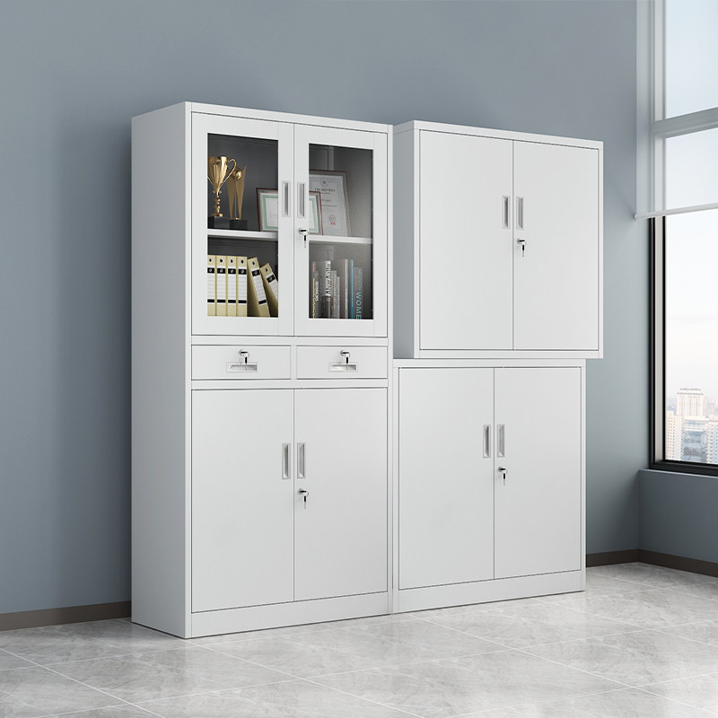 Customized documents Tin-leather cabinet Guangzhou Office Information Archive Storage with lock Financial room iron cabinet