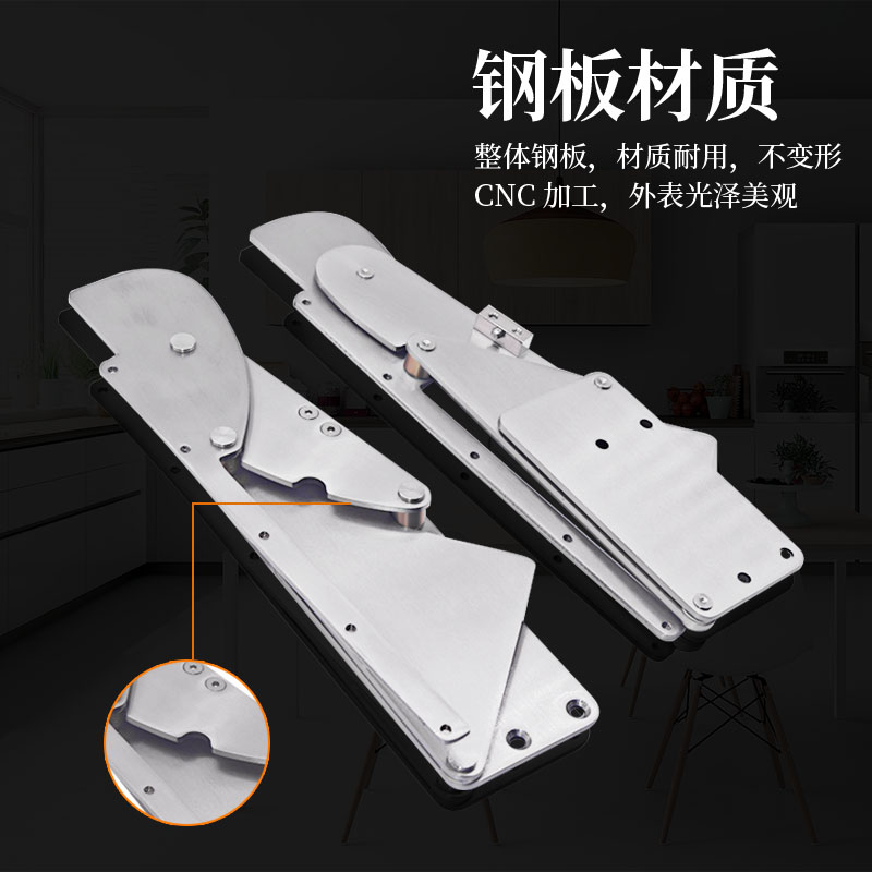 Cabinet support cabinet bracket hanging cabinet support lower turning support stainless steel bracket kitchen drawbar TV cabinet support-Taobao