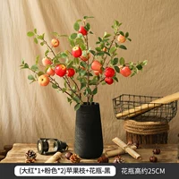 Apple Branches 2 Red 1+ Black Los Vase