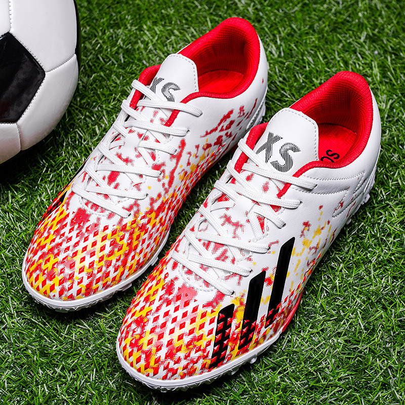 Messi football shoes girls special tf broken nails C Luo assassin AG long nails flat students children's game training shoes