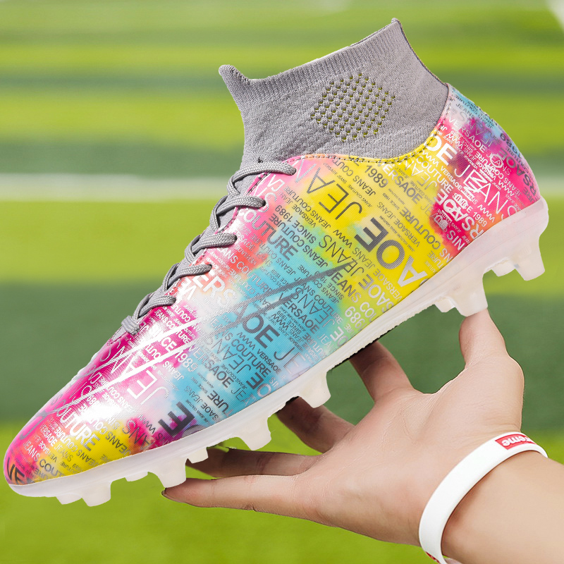 C Ronaldo assassin 13 football shoes men's large size 47TF broken nails AG long nails students real grass children's game training shoes women