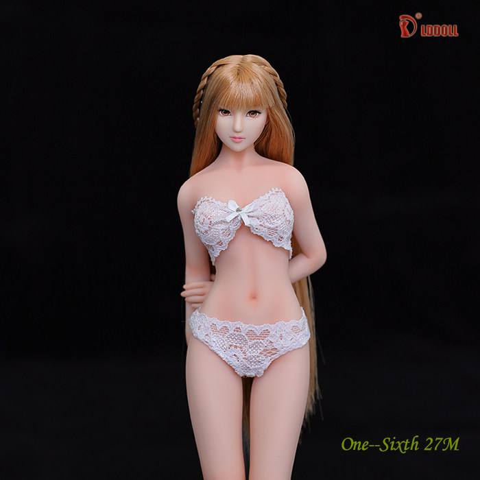 LDDOLL]27cmM chest SFD seamless 1 6 points all-inclusive silicone movable body without head can be attached to the OB head carving
