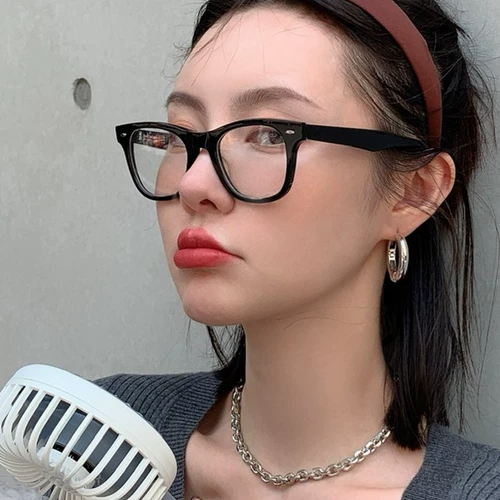 Ретро очки подходит для мужчин и женщин, по фигуре, в корейском стиле