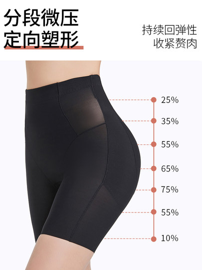 Mid-Waist Shapewear Tummy Control Pants Strong Tummy Flattening Postpartum Shaping Waist Cincher Butt-Lifting Panties Women's Summer Thin Style