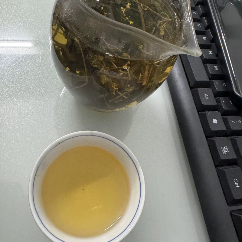 Selenium-Rich Throat Tea Guangxi Pure Wild Vine Tea Berry Tea New Mold Tea Moisturizes the Throat Bitter Nectar Tea Original Leaf Tea High Flavonoid