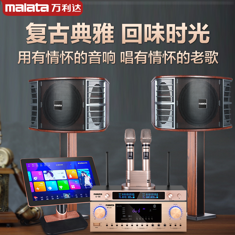 Vanlida Family KTV Sound Set Songsong One Machine K Songwriter Carraok All-Sound Speaker