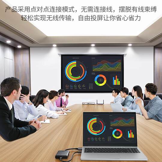 Беспроводной проектор Greenlink с HDMI-интерфейсом, передатчик видео 4K, подключение компьютера и мобильного телефона к телевизору CM506/50633