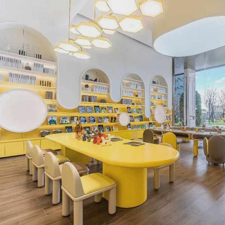 Children's Table and Chair Set for Sales Office, Kindergarten Writing Table, Craft Painting Table, Study Table, Training Table, Game Table Children's Table and Chair Set for Sales Office, Kindergarten Writing Table, Craft Painting Table, Study Table, Training Table, Game Table