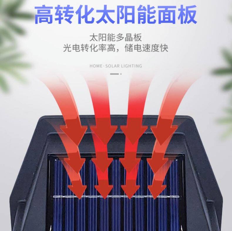 Открытый стене 太阳能户外灯庭院复古壁灯家用防水人体感应照明灯室外装饰路灯 Lamusi/eka