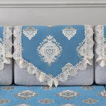 Sofa cushion Four seasons universal anti-slip all-bag universal sofa cover set of thickened backrest towel cushion Sub-suit