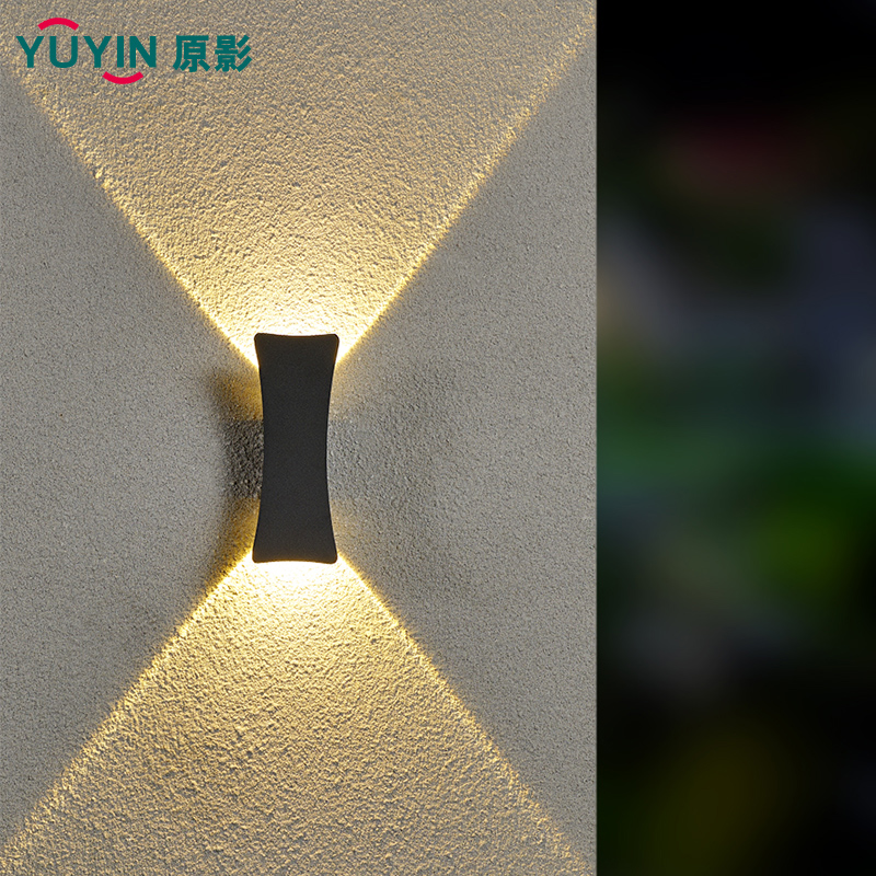 Outdoor Wall Light Waterproof Villa Garden Light Outdoor Walkway Light Double Head Spotlight B&B Hotel Exterior Wall Decorative Wall Light