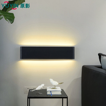 Outdoor wall lamp waterproof creative LED Nordic simple living room sofa background wall bedroom bedside lamp lighting