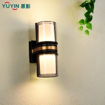 Outdoor Light Stairway Aisle Waterproof Wash Wall Light Modern Minima Creative Exterior Wall Column Lamp Courtyard Balcony Wall Lamp