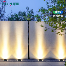 LED embedded bulls eye buried light embedded square wash wall projection light polarized lawn courtyard light tree light