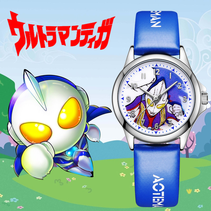 Super Human Barking Syro Toys Children Electronic Watches Boys Cartoon Superman Toddlers Waterproof Elementary School Girls girls
