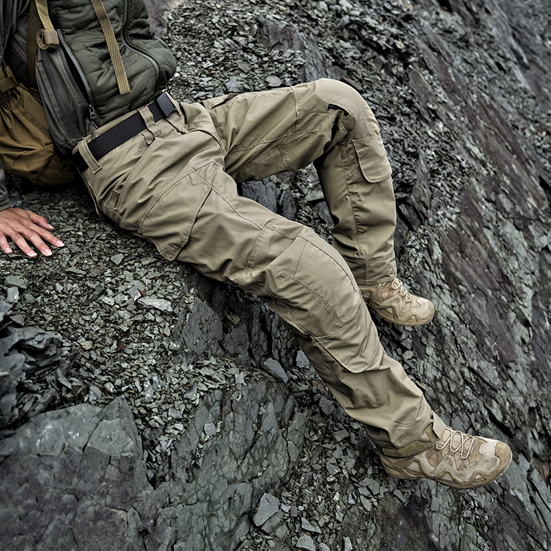 Gunchill Outdoor Raider Ii Tactical Pants Wear-Resistant Water-Repellent Combat Pants Camouflage Hiking Cargo Pants for Men