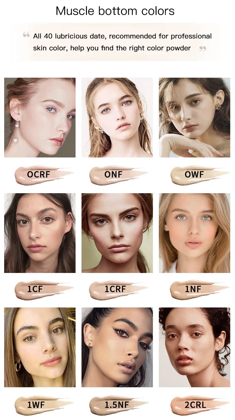 Quỷ khí mẫu nền tảng chất lỏng châu Âu và châu Mỹ Màu đồng lúa mì nhỏ kem nền nhỏ 5ml - Nền tảng chất lỏng / Stick Foundation kem trang điểm